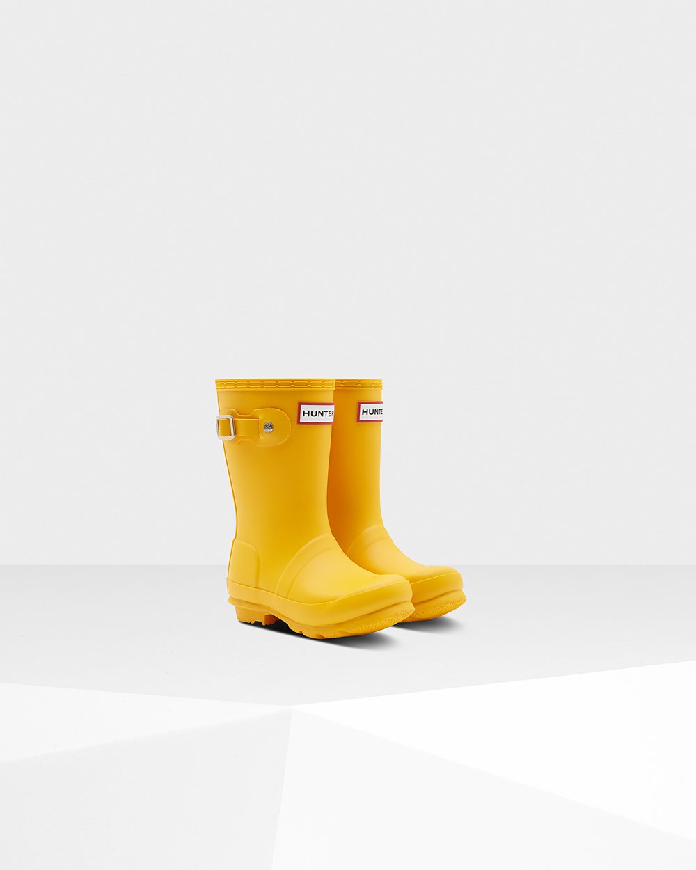 Kids Rain Boots - Hunter Original Little (86RNJOXML) - Yellow